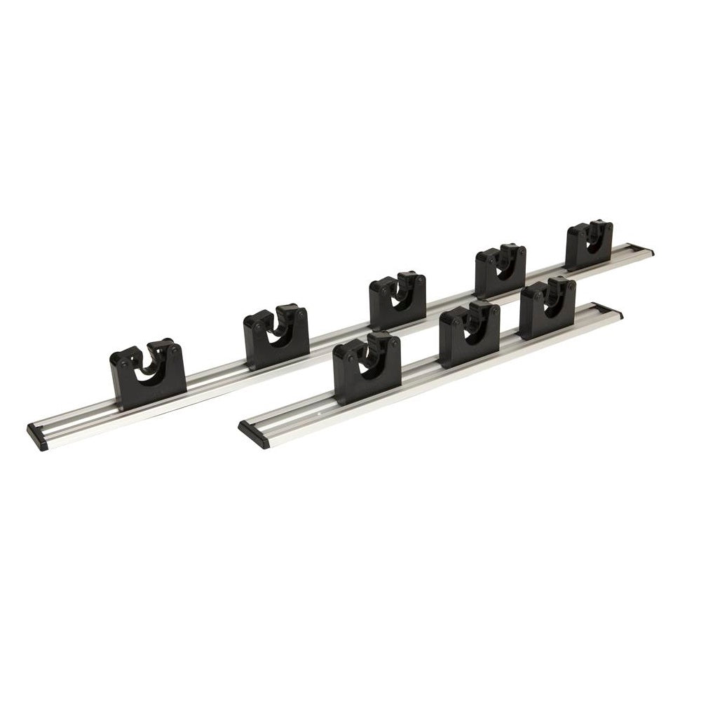 Wall Rail with End Clips (WALL RAIL BRACKETS SOLD SEPERATELY)