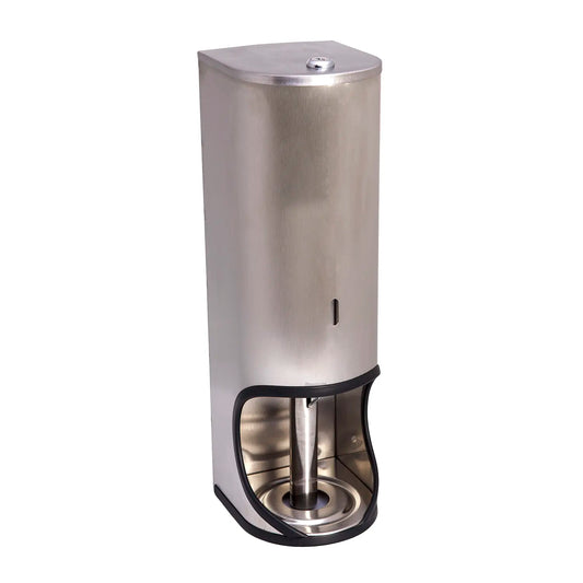TR3 Lockable Toilet Roll Holder (STAINLESS STEEL)