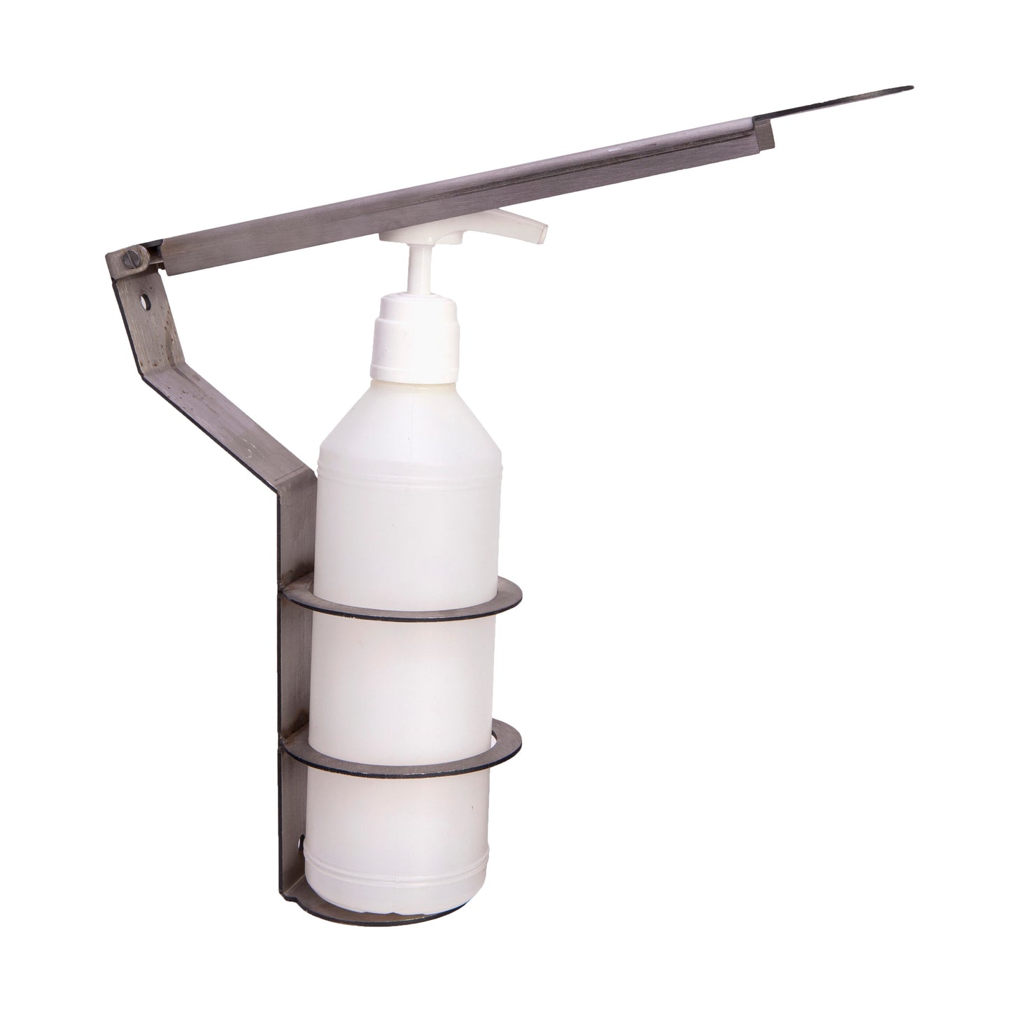 Elbow Soap Dispenser FRAME ONLY (STAINLESS STEEL) (500ml Bottle & Nozzle Sold Separately)