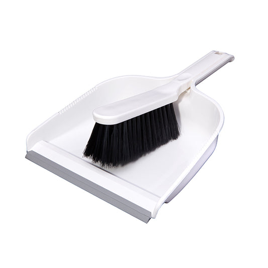 Plastic Dustpan & Brush Set