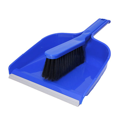 Plastic Dustpan & Brush Set