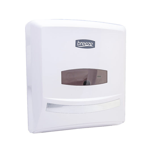 Breeze Folded Paper Hand Towel Dispenser (26.2cm x 14.2cm x 31.2cm)