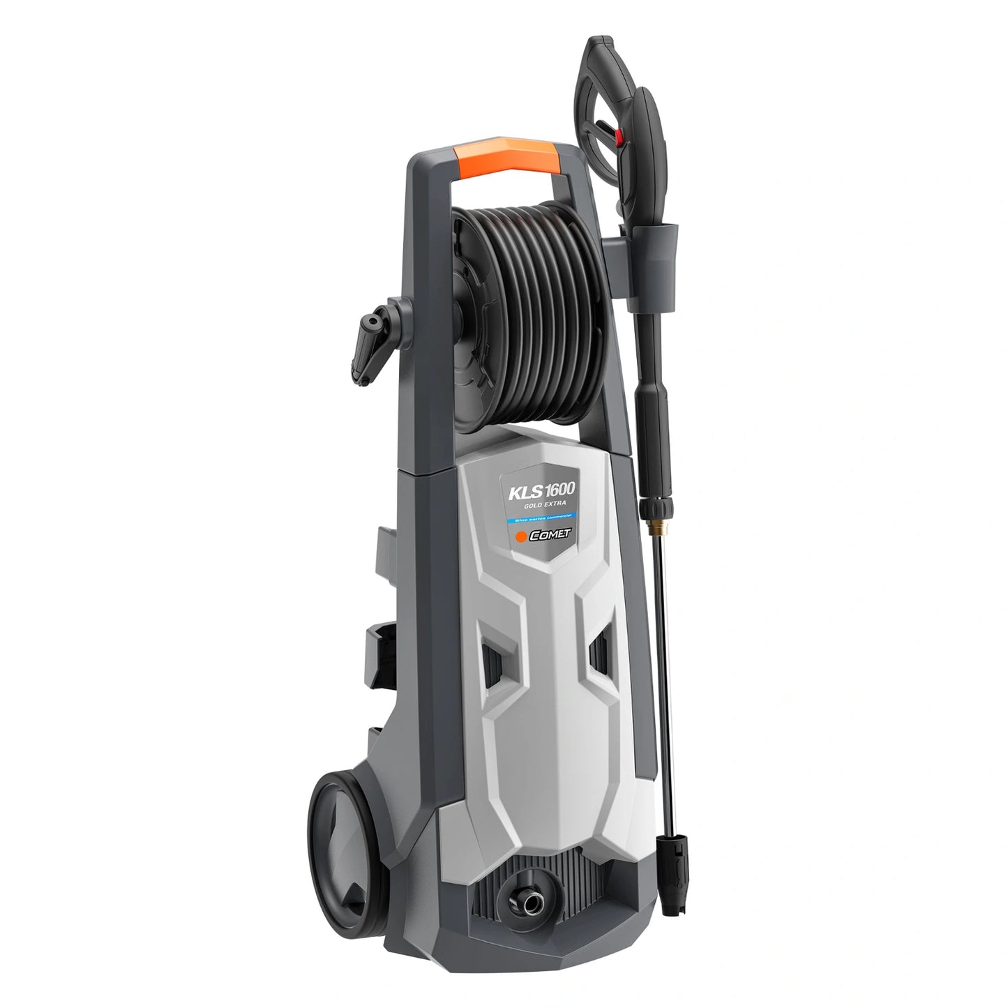 COMET KLS1600 Gold Extra SINGLE PHASE (230-240V) High-Pressure Washer (PREMIUM SEMI-PRO | HEAVY-DUTY INDUCTION MOTOR | ALL-METAL PUMP CONSTRUCTION)