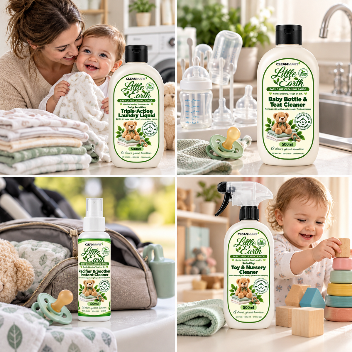 Little Earth Hello Baby Starter Pack