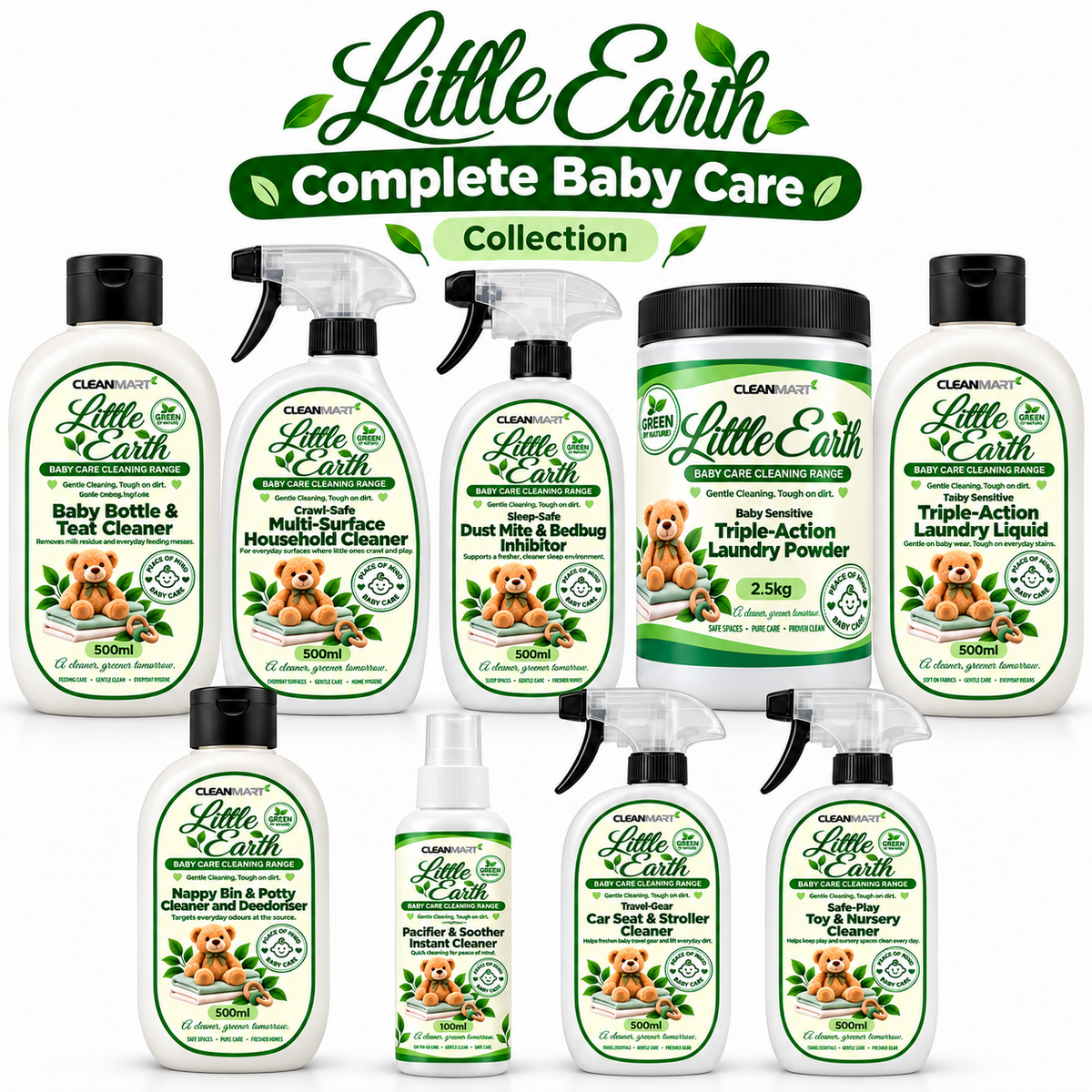 Little Earth Complete Baby Care Collection