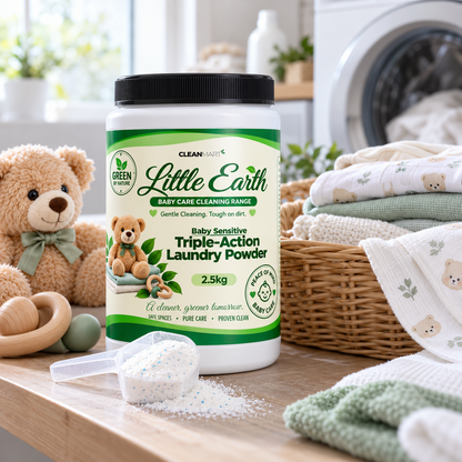 Little Earth Baby Sensitive Triple-Action Laundry Powder 2.5kg