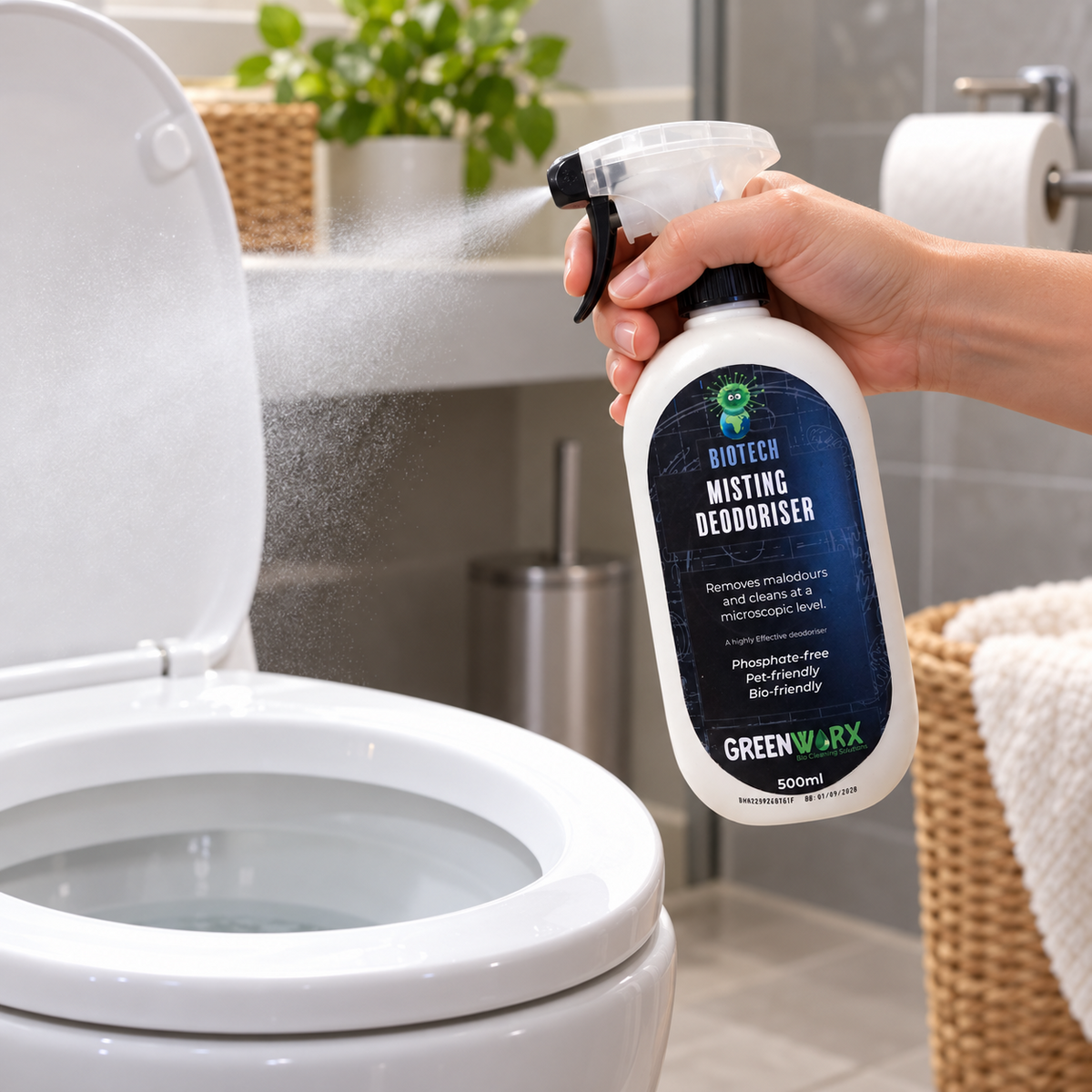 Bio Tech Misting Deodoriser 500ml