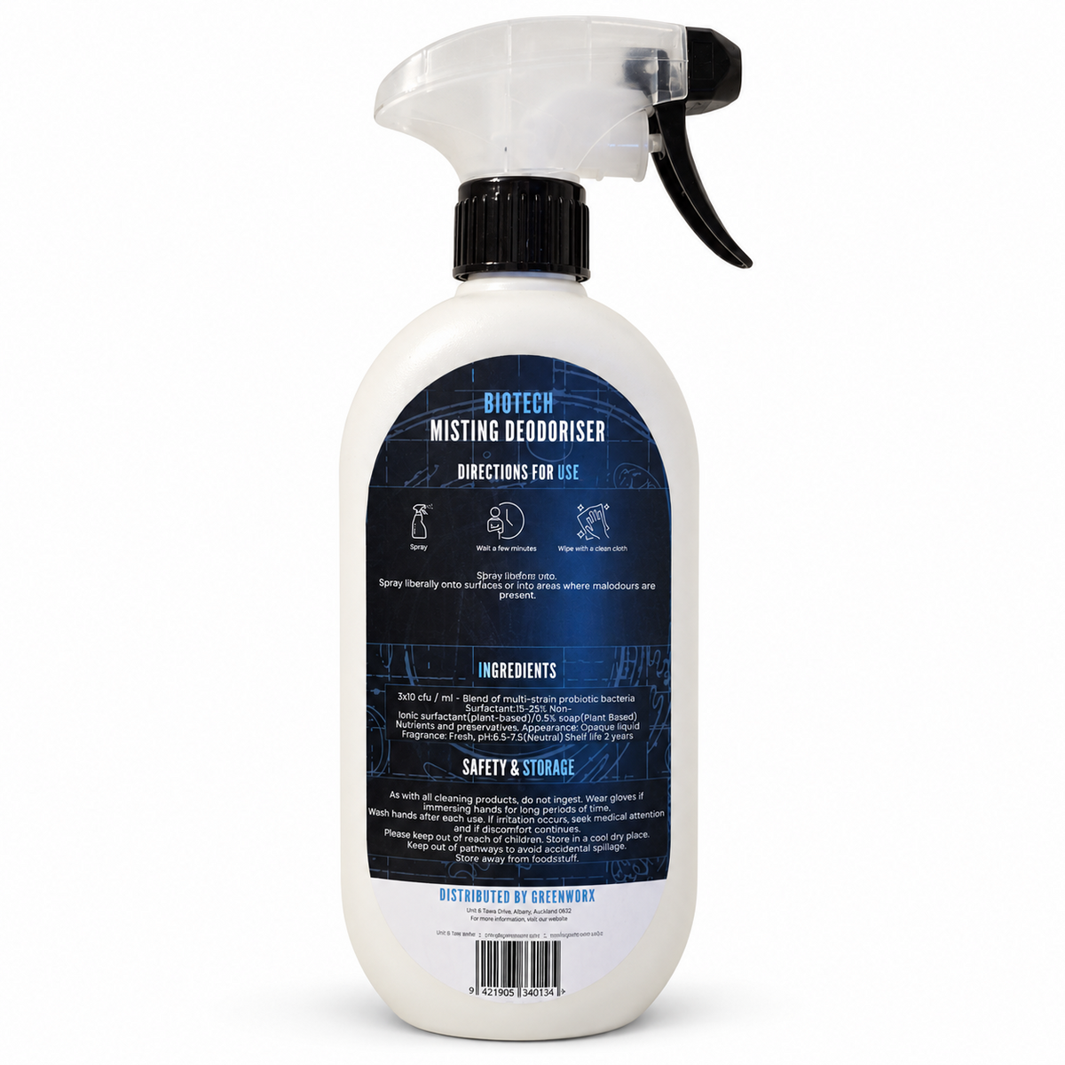 Bio Tech Misting Deodoriser 500ml