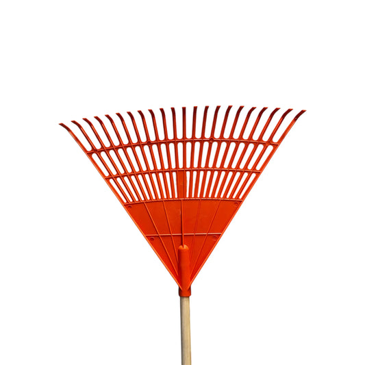 DELUXE Plastic Rake (ORANGE)