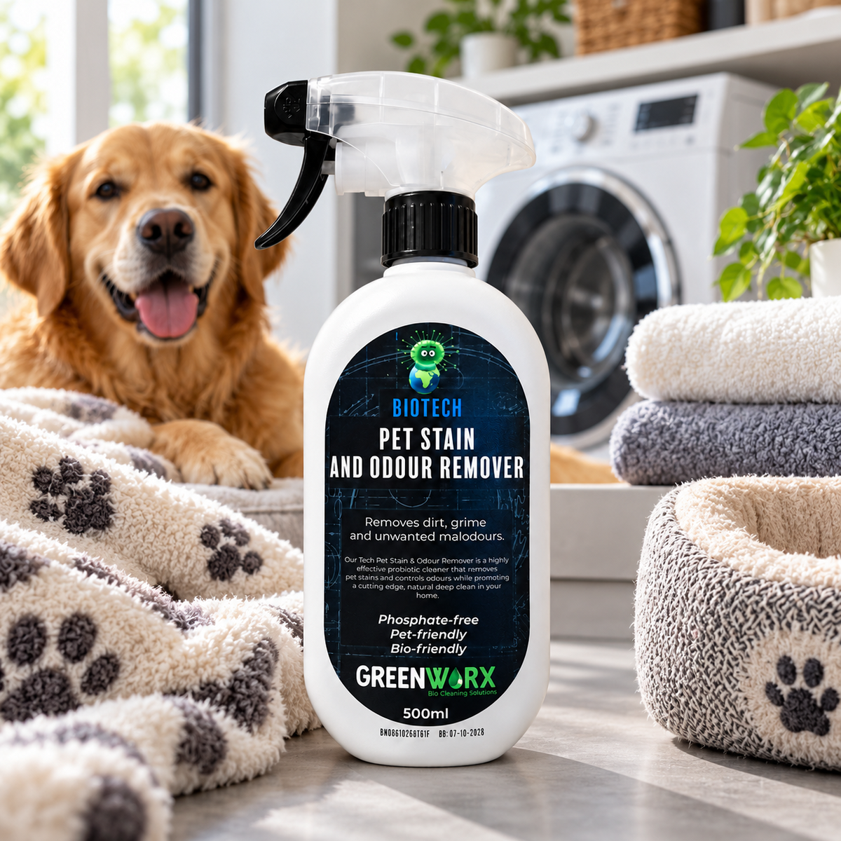 Bio Tech Pet Stain & Odour Remover 500ml