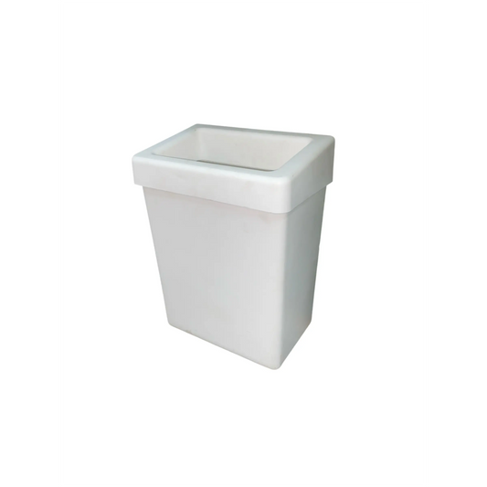 20L Wall Bin (Plastic - WHITE) (43cm x 33cm x 22cm)