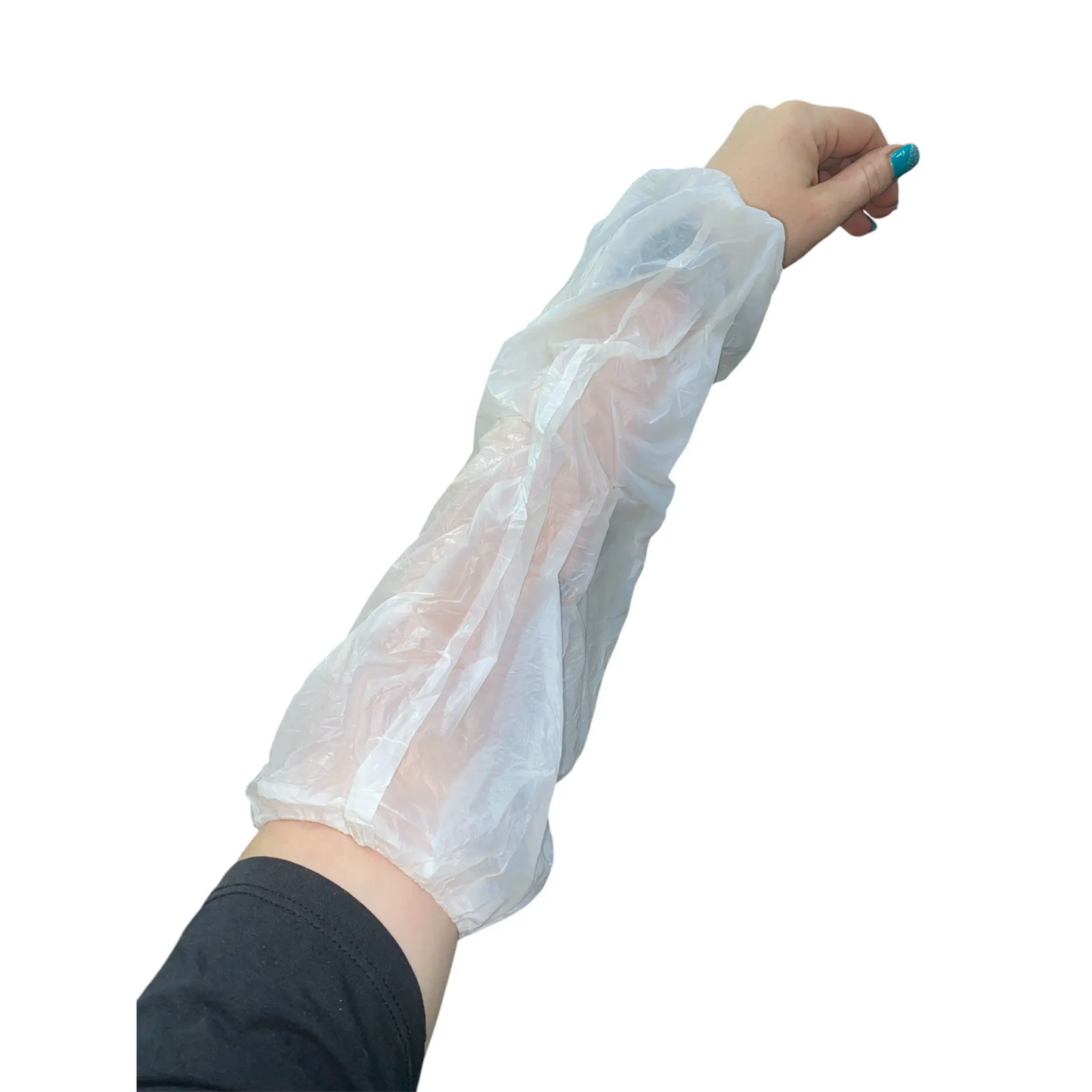 Disposable Sleeve Protectors (WHITE) (Pack of 100)