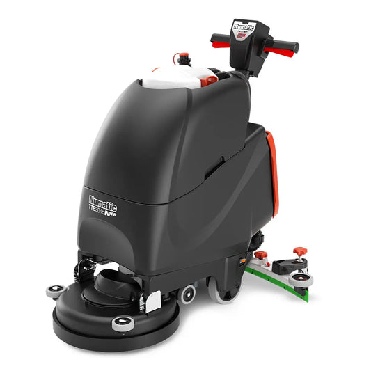 Numatic TTB3045NXR TwinTec Compact Cordless Lithium Scrubber / Dryer (30L) c/w 1 x Dual Charger Dock & 2 x NX300 3V Lithium Batteries (READY TO DEPLOY)