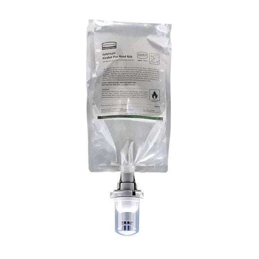 RUBBERMAID 1000ml Foaming Alcohol Based Hand Sanitiser Refill (Up to 2 750 x Shots per Refill)