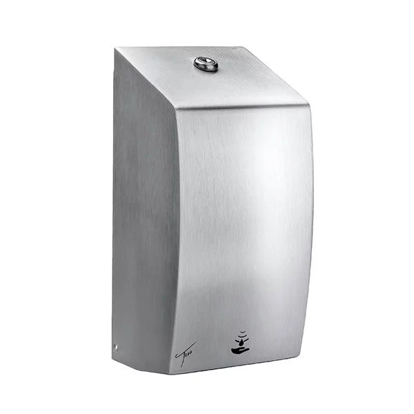 TICRA  1100ml Auto-Foam Hand Soap / Sanitiser Dispenser (STEEL) (EXCLUDES BATTERIES) (LIFETIME WARRANTY ON WORKMANSHIP) (17cm x 14cm x 33cm)