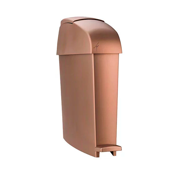 TICRA 12L Sanitary Bin (PLASTIC) (HANDS-FREE PEDAL OPERATION) (46.3cm x 14cm x 48cm)