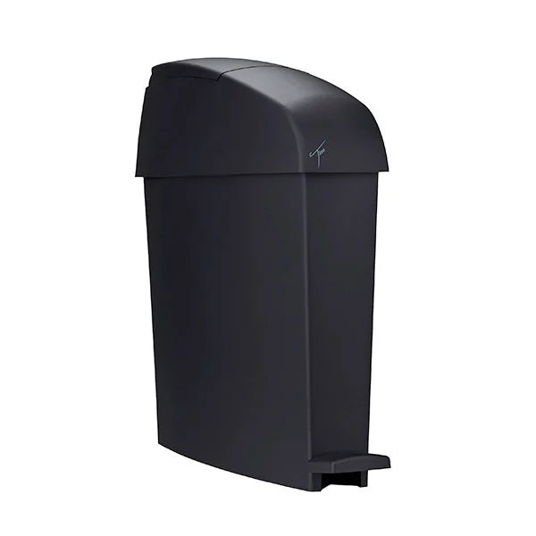 TICRA 12L Sanitary Bin (PLASTIC) (HANDS-FREE PEDAL OPERATION) (46.3cm x 14cm x 48cm)
