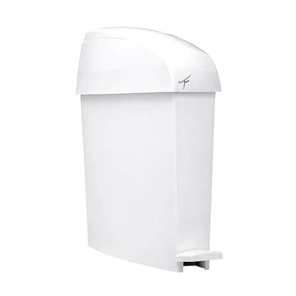 TICRA 12L Sanitary Bin (PLASTIC) (HANDS-FREE PEDAL OPERATION) (46.3cm x 14cm x 48cm)