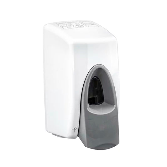TICRA 400ml Seat & Handle Dispenser c/w Anti-Microbial Push Lever (Plastic) (LIFETIME WARRANTY ON WORKMANSHIP) (14cm x 11cm x 22cm)