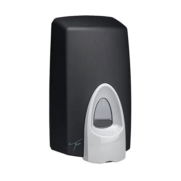 TICRA PURE 800ml Foam Soap Dispenser (PLASTIC) (ANTI-MICROBIAL PUSH LEVER) (LIFETIME WARRANTY ON WORKMANSHIP) (14cm x 13cm x 26.3cm)