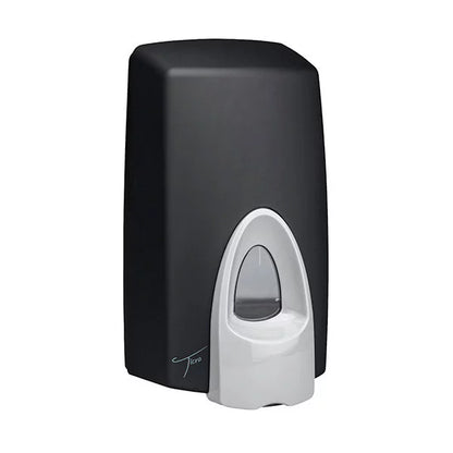 TICRA PURE 800ml Foam Soap Dispenser (PLASTIC) (ANTI-MICROBIAL PUSH LEVER) (LIFETIME WARRANTY ON WORKMANSHIP) (14cm x 13cm x 26.3cm)