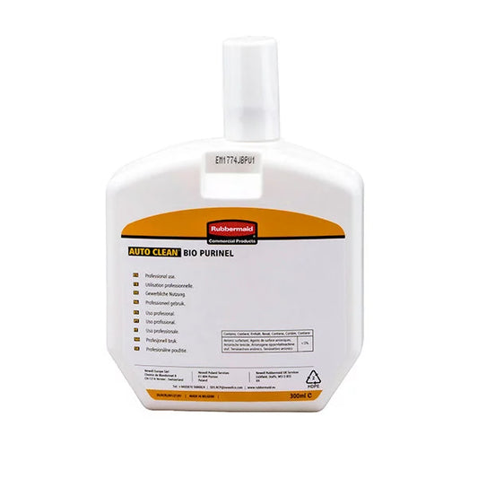 RUBBERMAID 310ml BIO Purinel Refill for use in Urinal Auto Cleaner Dispensers