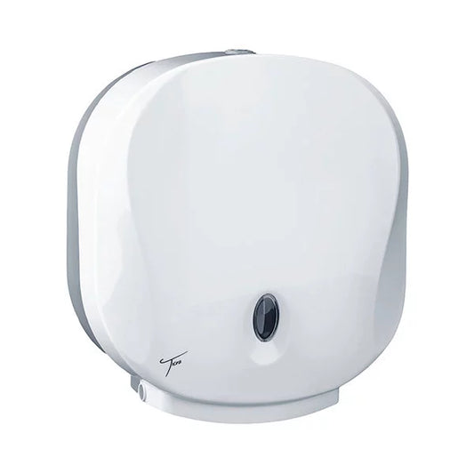 TICRA Lockable Decca Toilet Roll Holder (PLASTIC) (27.9cm x 25.8cm x 12.75cm)