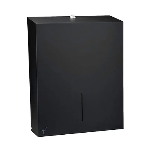 TICRA Folded Paper Towel Dispenser (STEEL) (38cm x 30cm x 11cm) (TAKES UP TO 600 TOWELS)