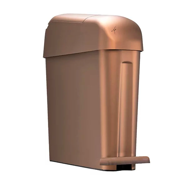 TICRA 20L Large Sanitary Bin (PLASTIC) (HANDS-FREE PEDAL OPERATION) (54.6cm x 48.9cm x 16.6cm)