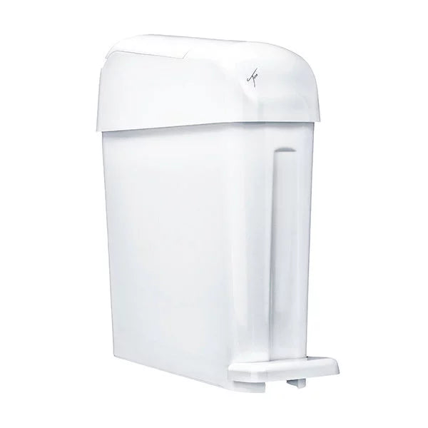 TICRA 20L Large Sanitary Bin (PLASTIC) (HANDS-FREE PEDAL OPERATION) (54.6cm x 48.9cm x 16.6cm)