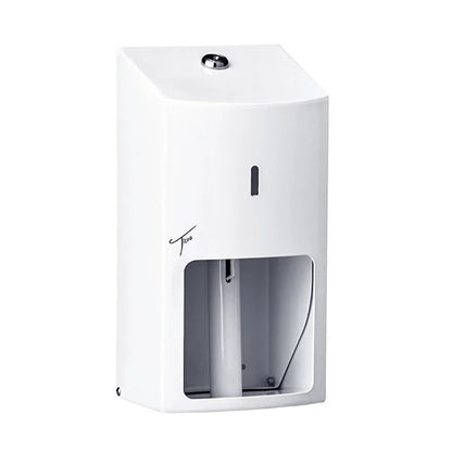 TICRA LOCKABLE Toilet Roll Holder (2-ROLL) (STEEL) (30cm x 16cm x 16cm)