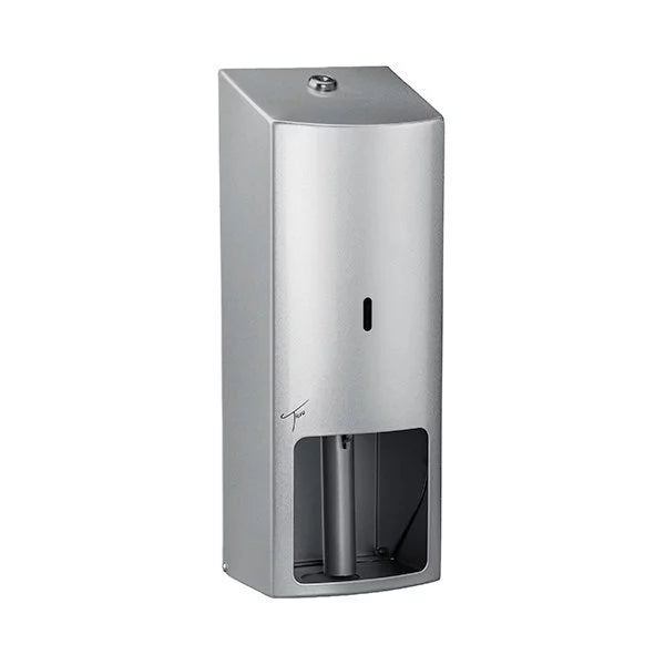 TICRA LOCKABLE Toilet Roll Holder (3-ROLL) (STEEL) (40cm x 16cm x 16cm)
