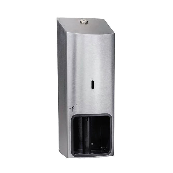 TICRA LOCKABLE Toilet Roll Holder (3-ROLL) (STEEL) (40cm x 16cm x 16cm)