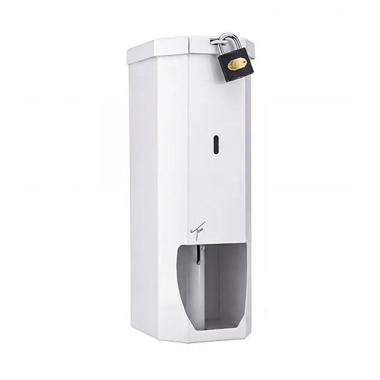 TICRA UNIVERSITY Toilet Roll Holder (3-Roll) (STEEL) (INCLUDES PADLOCK)