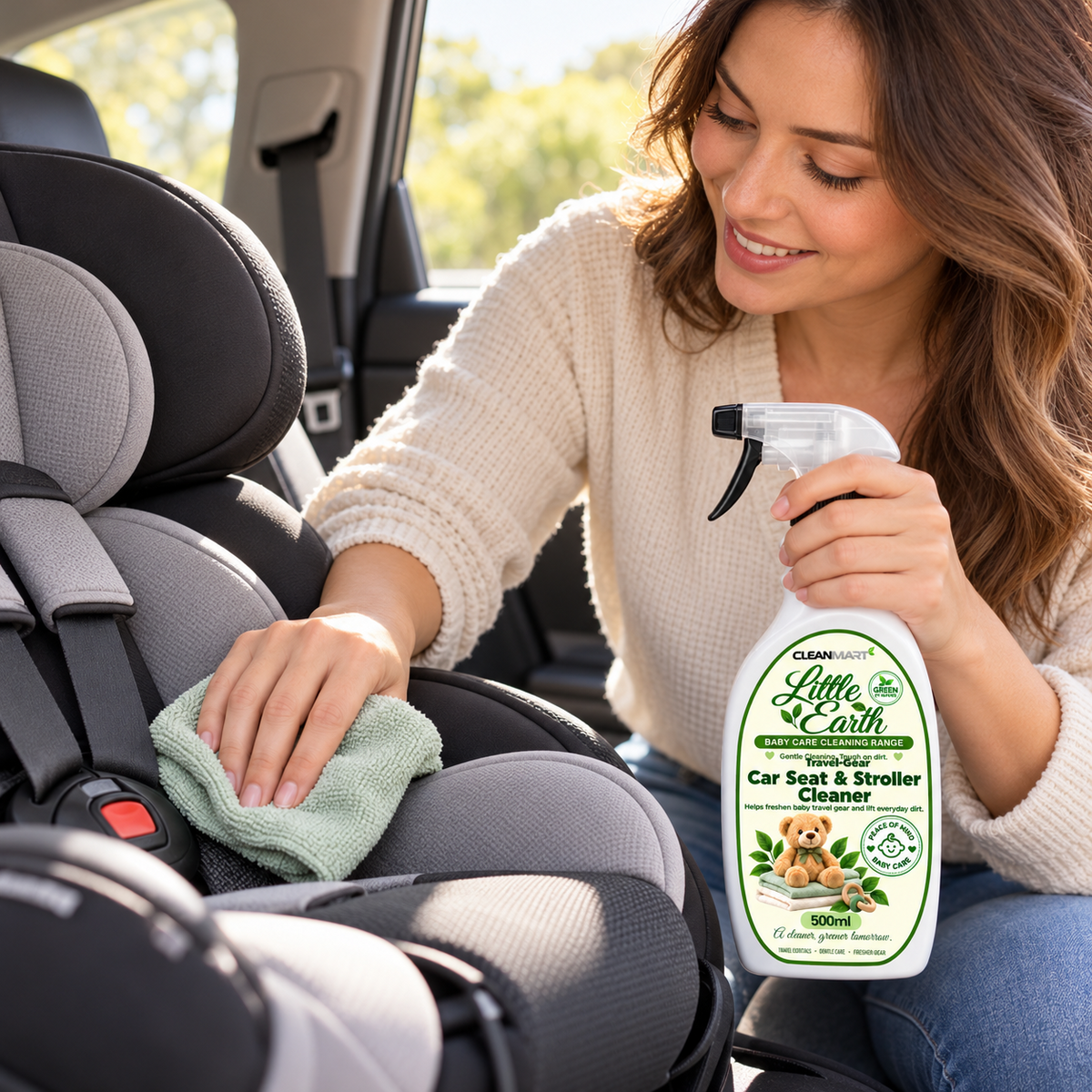 Little Earth Travel-Gear Car Seat & Stroller Cleaner 500ml