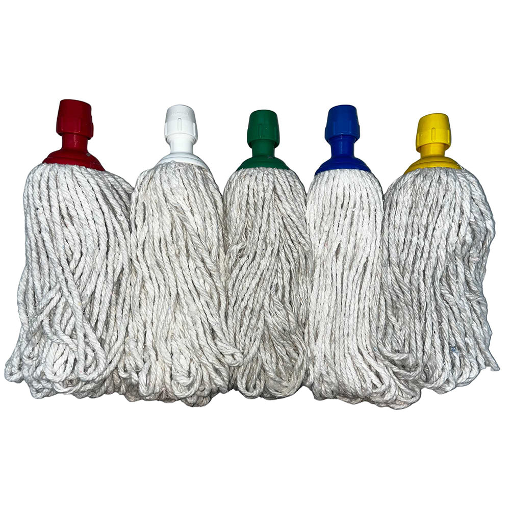 Promop 200g UNI LOOPED Mop Head ONLY c/w 22mm Plastic Socket (PLUG HANDLE SOLD SEPERATELY)