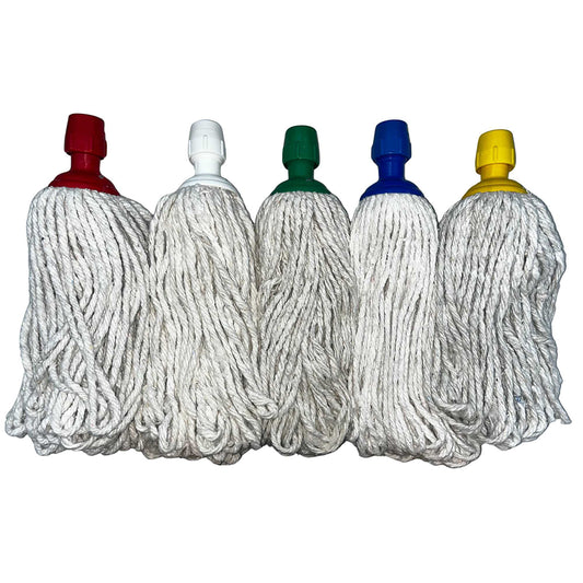 Promop 200g UNI LOOPED Mop Head ONLY c/w 22mm Plastic Socket (PLUG HANDLE SOLD SEPERATELY)