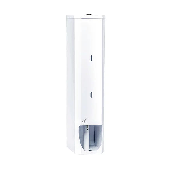 TICRA Lockable Toilet Roll Holder (5-Roll) (STEEL) (VANDAL RESISTANT)