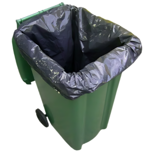WHEELIE BIN Refuse Bags (120cm x 140cm) (Extra Heavy Duty - 40 Micron) (Pack of 100)