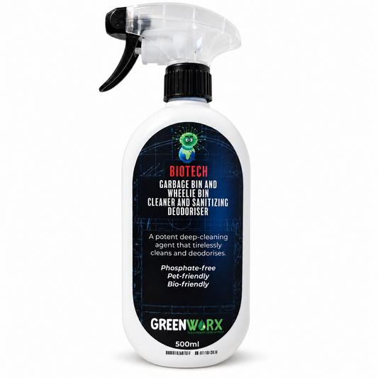 Bio Tech Garbage and Wheelie Bin Cleaner & Sanitising Deodoriser 500ml