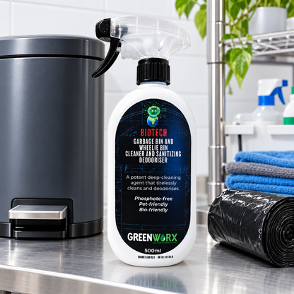 Bio Tech Garbage and Wheelie Bin Cleaner & Sanitising Deodoriser 500ml