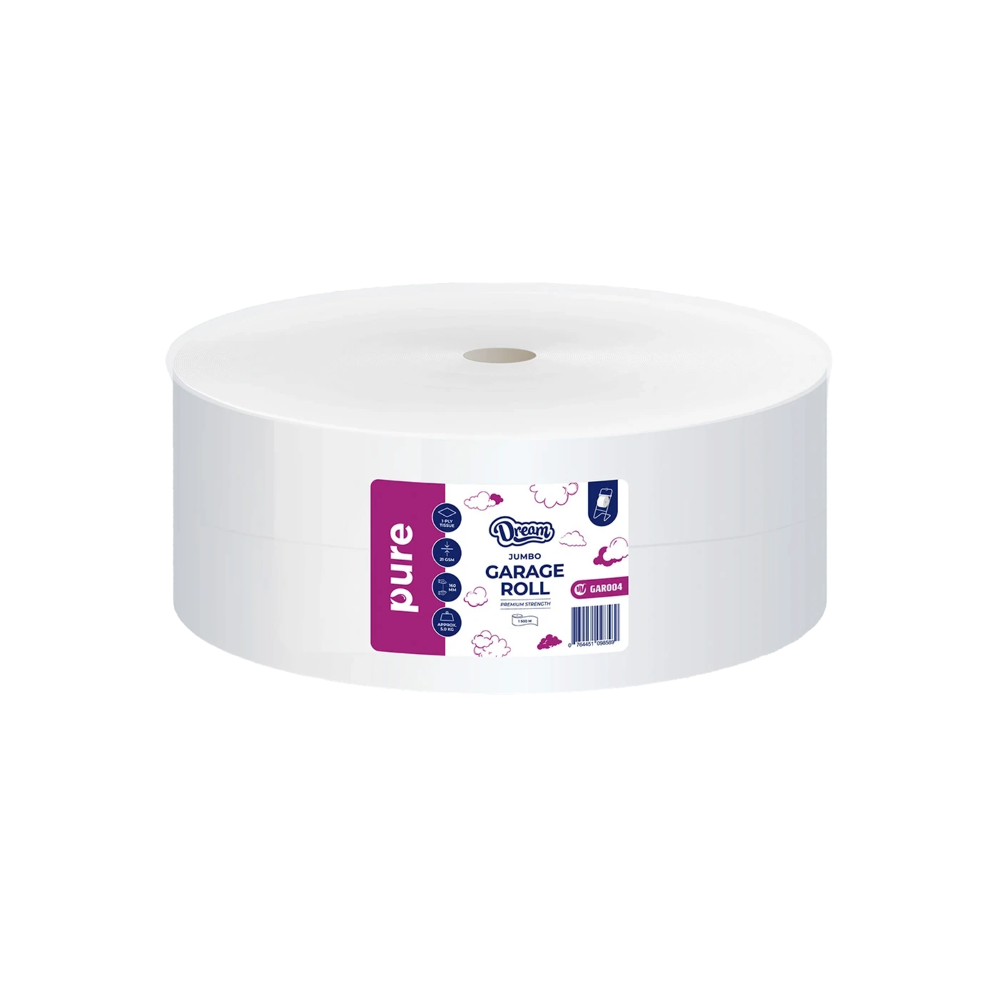 Dream PURE Garage Rolls (FIT ON WALL- & FLOOR STAND)