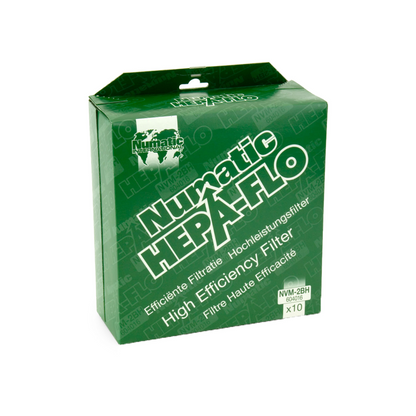 2BH HepaFlo Filter Bags (Pack of 10)