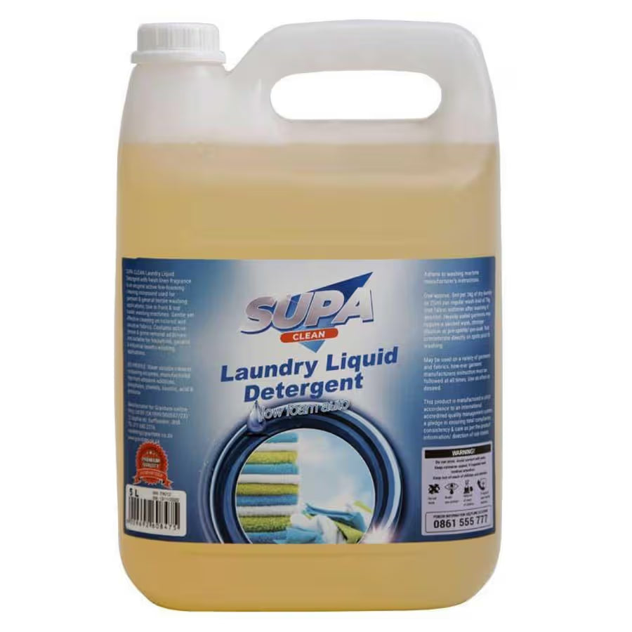 Supa Liquid Laundry Detergent 5L (AUTO)