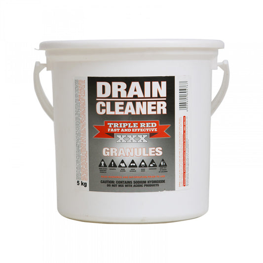 TRIPLE RED Drain Cleaner Granules 5kg