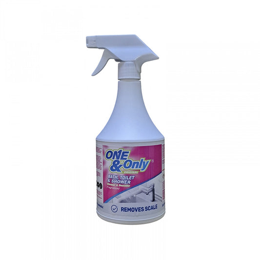 ONE & ONLY Bath, Toilet & Shower Descaler/Cleaner 750ml