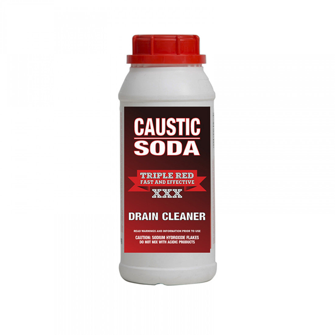 TRIPLE RED Caustic Soda Flakes 1kg