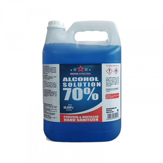 RSA Alcohol Hand Sanitiser Solution 70% 5L (EN1276-SANS490)