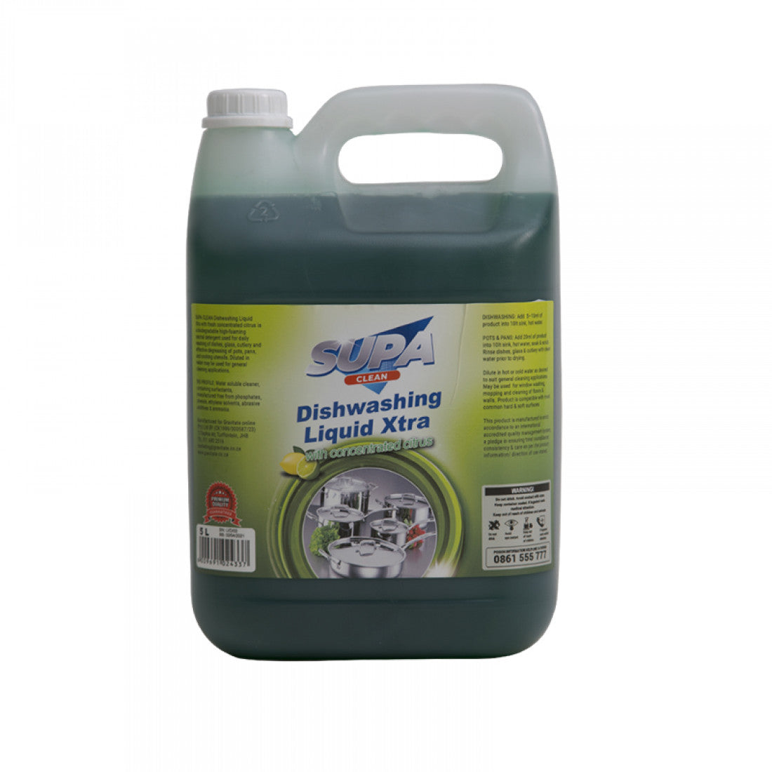 Supa Dishwashing Liquid Xtra 5L