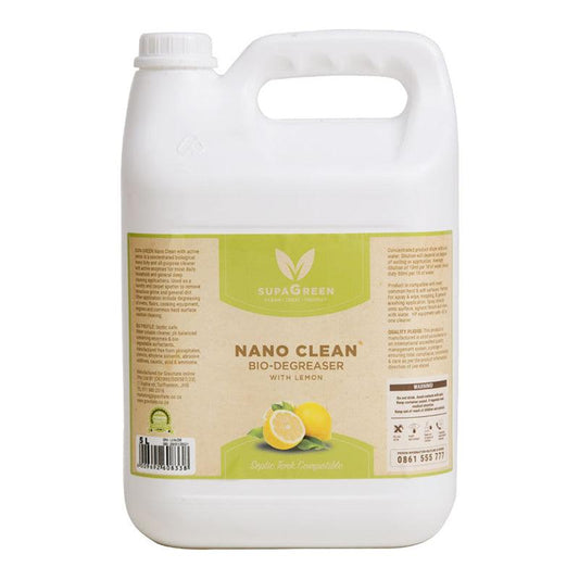 Supa Green Nano Clean Bio-Degreaser 5L (LEMON Fragrance)